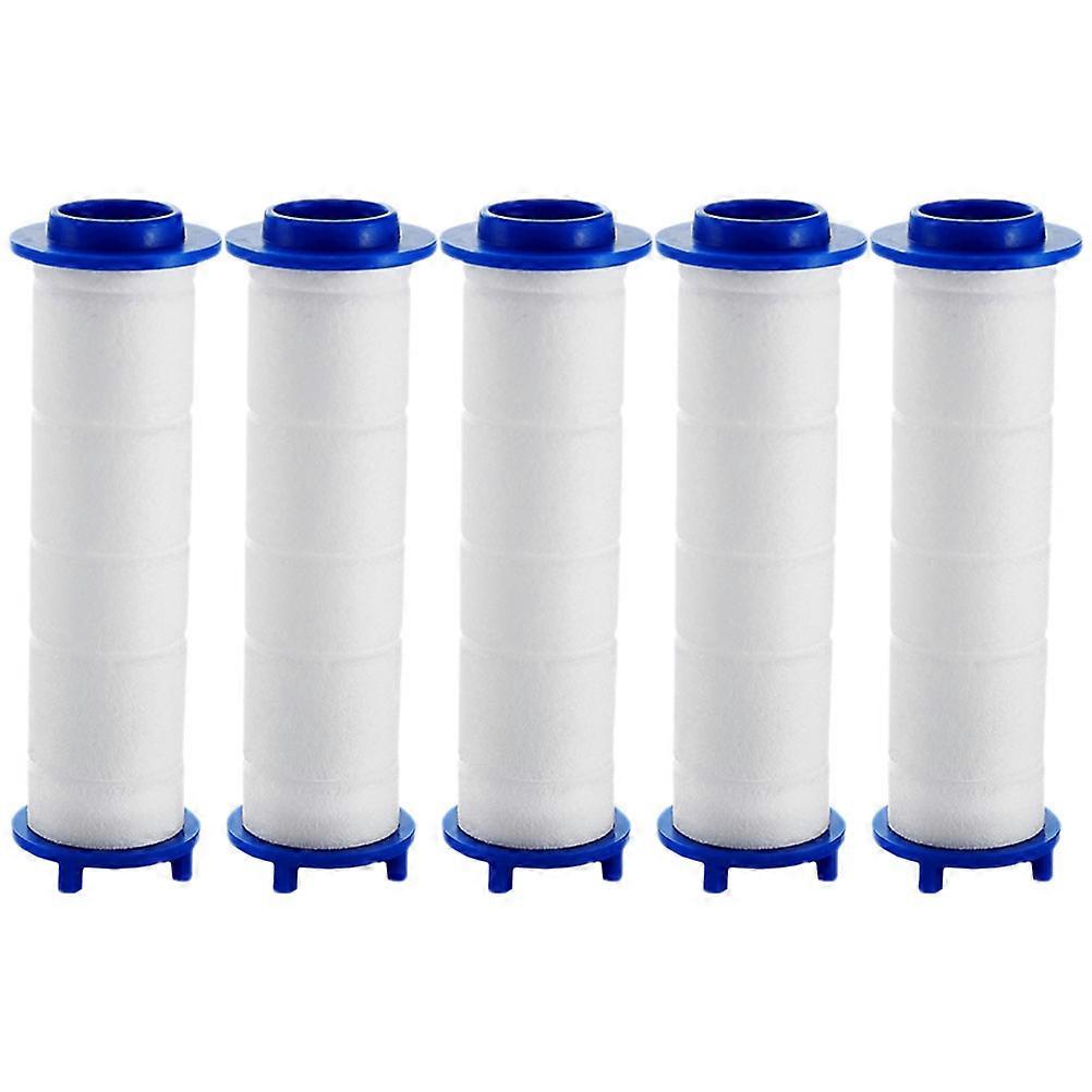 20 Pcs Replaceable Shower Head Filters Impurity Removal Bathroom Fixtures 3.73x0.94in Design