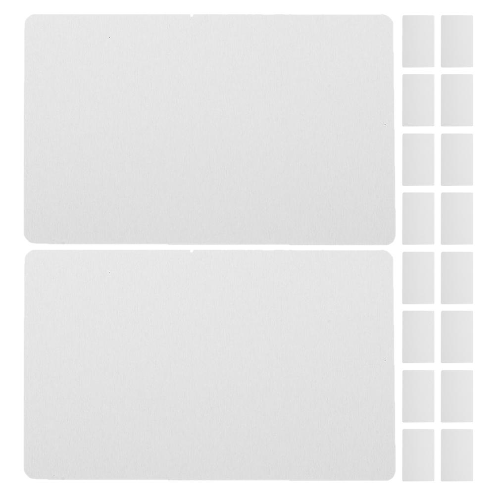 Aluminum Sublimation Blanks for Business Cards Uv Printing 40Pcs Metal Sheets