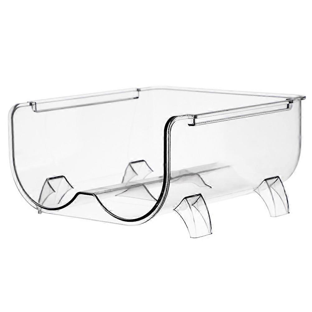 Modern Design Plastic Wine Rack Display Holder For Bar Club Party 2Pcs Construction