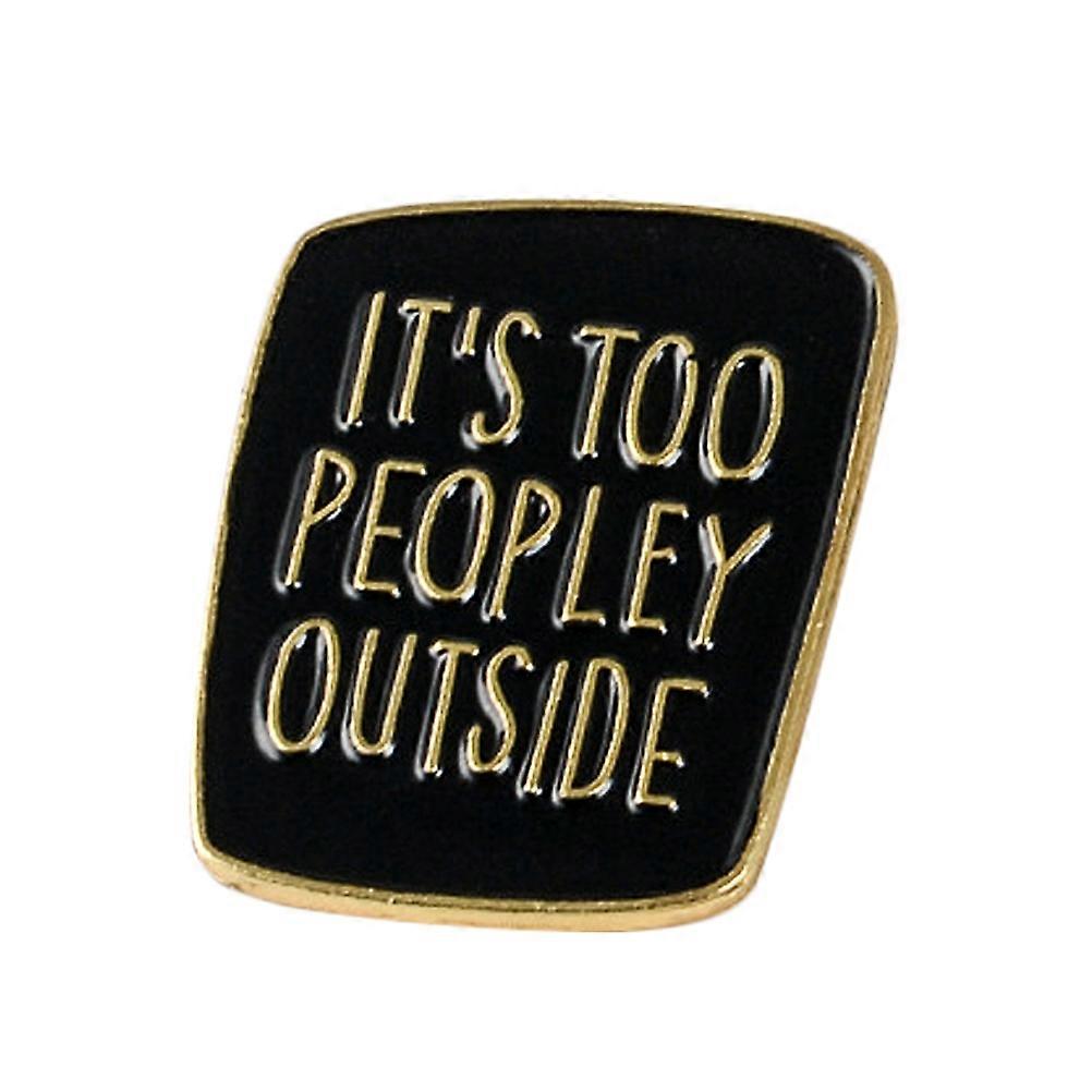 Delicate Enamel Brooches Suitable For Girls In Various Occasions Featuring Fashionable Style 1Pack