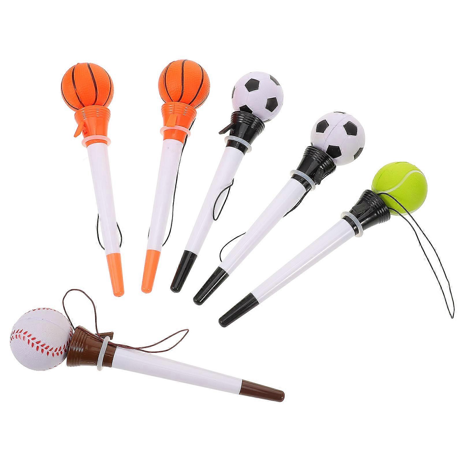Bouncing Ball Pen for Writing Use Sports Themed 18Pcs