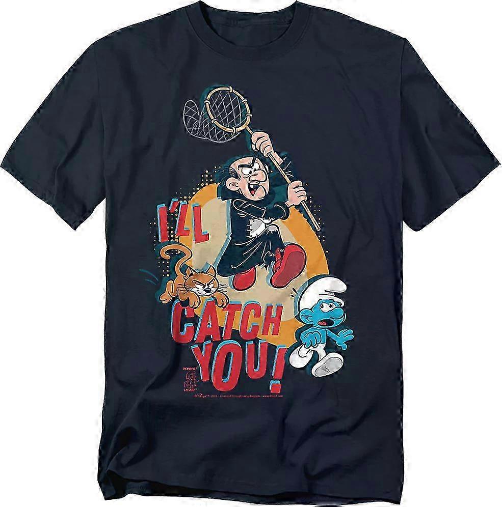 Tricou Rockinstone cu Ștrumfii Te Prind