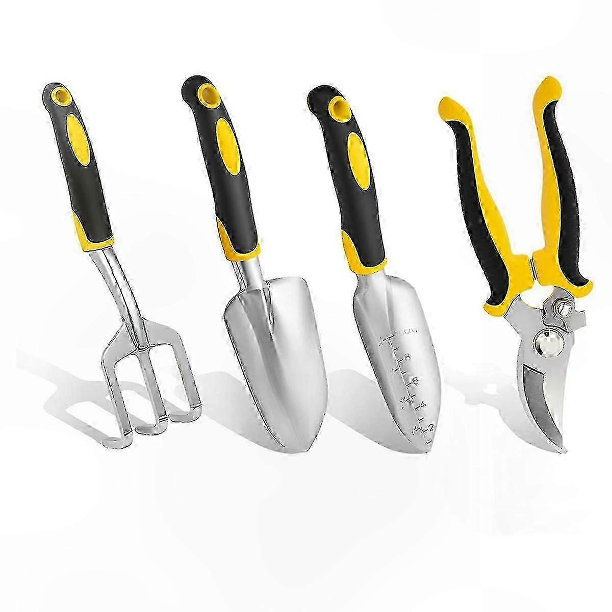 Durable 4-Piece Aluminum Garden Tool Set with Rust-Proof Coating for Long-Lasting Use