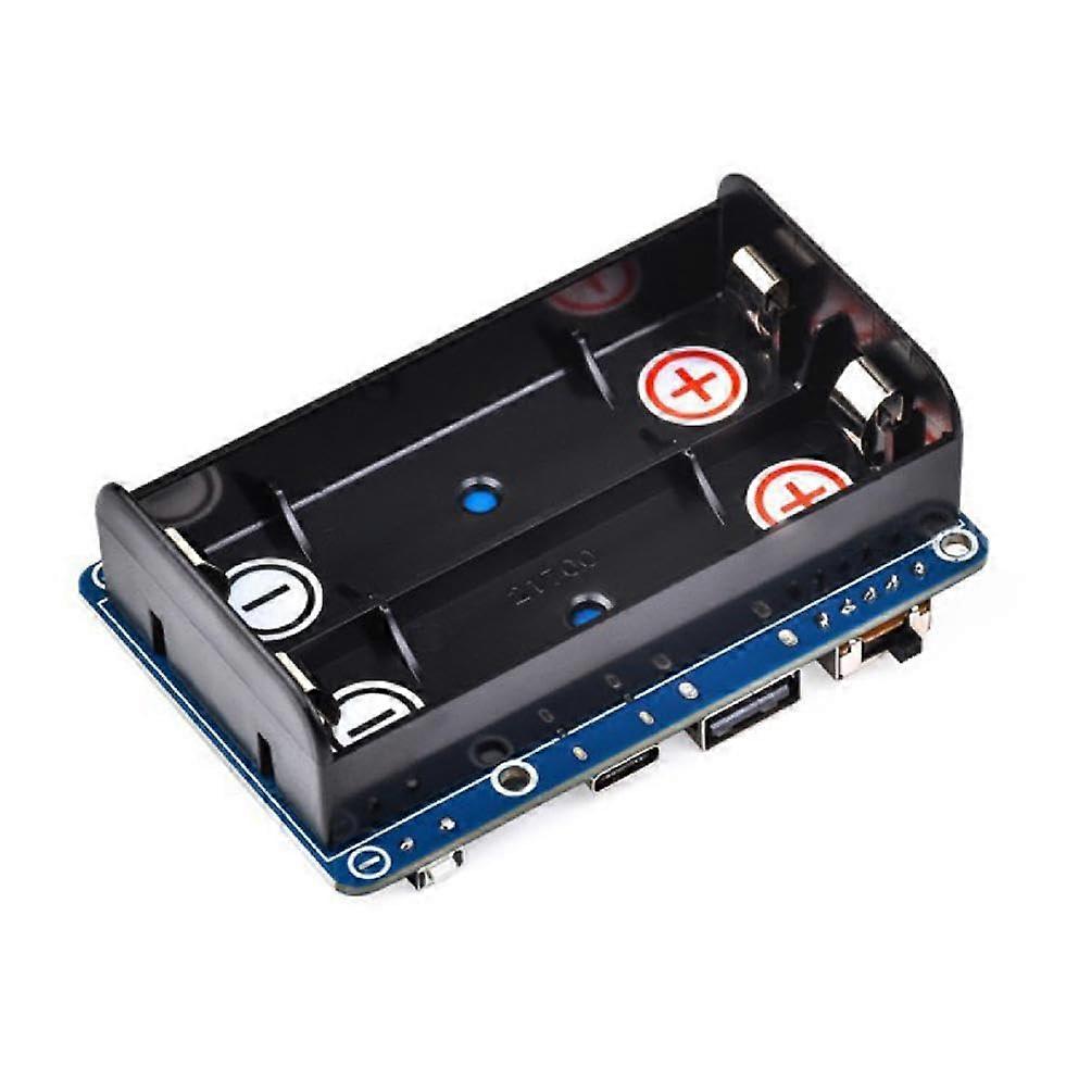 Uninterruptible Power Supply HAT For Raspberry Pi 3/3B+/4B Without Battery USB Power Board Power Management