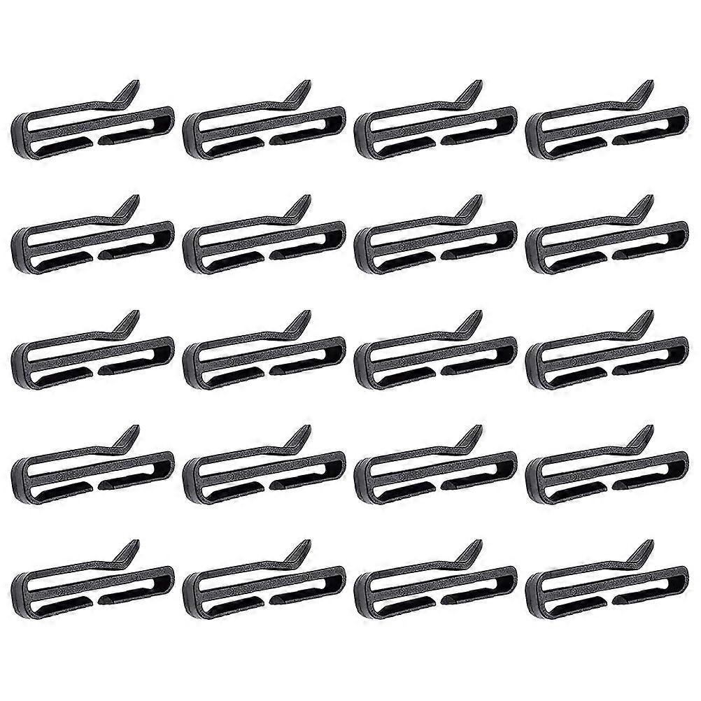 Backpack Belt Fixing Buckles for Outdoor Use 40Pcs Skiing Strap Clips
