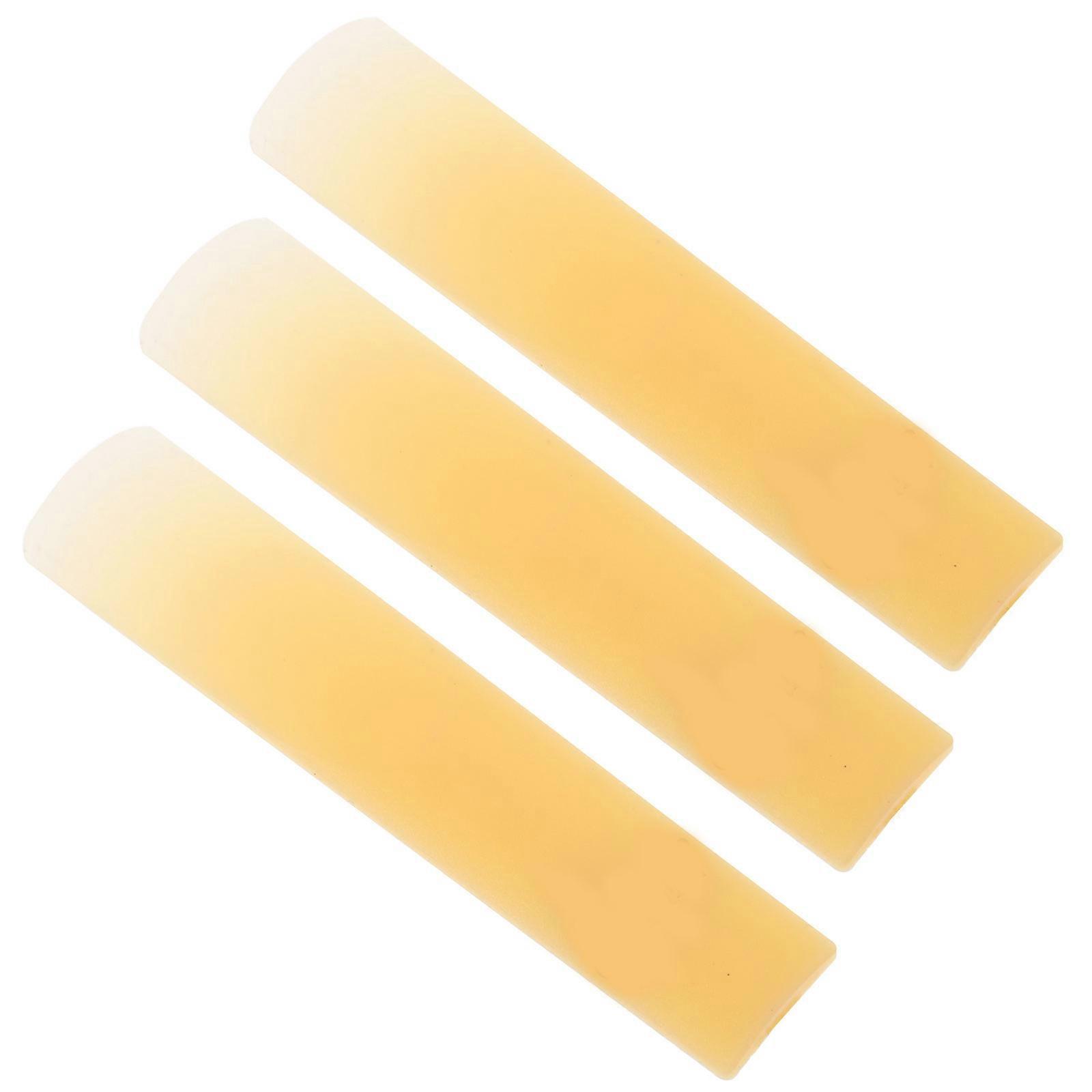 Professional Clarinet Reed Replacement 12-Pcs Made Of Resin For Music Practice Moisture Resistant Suitable For Clarinet
