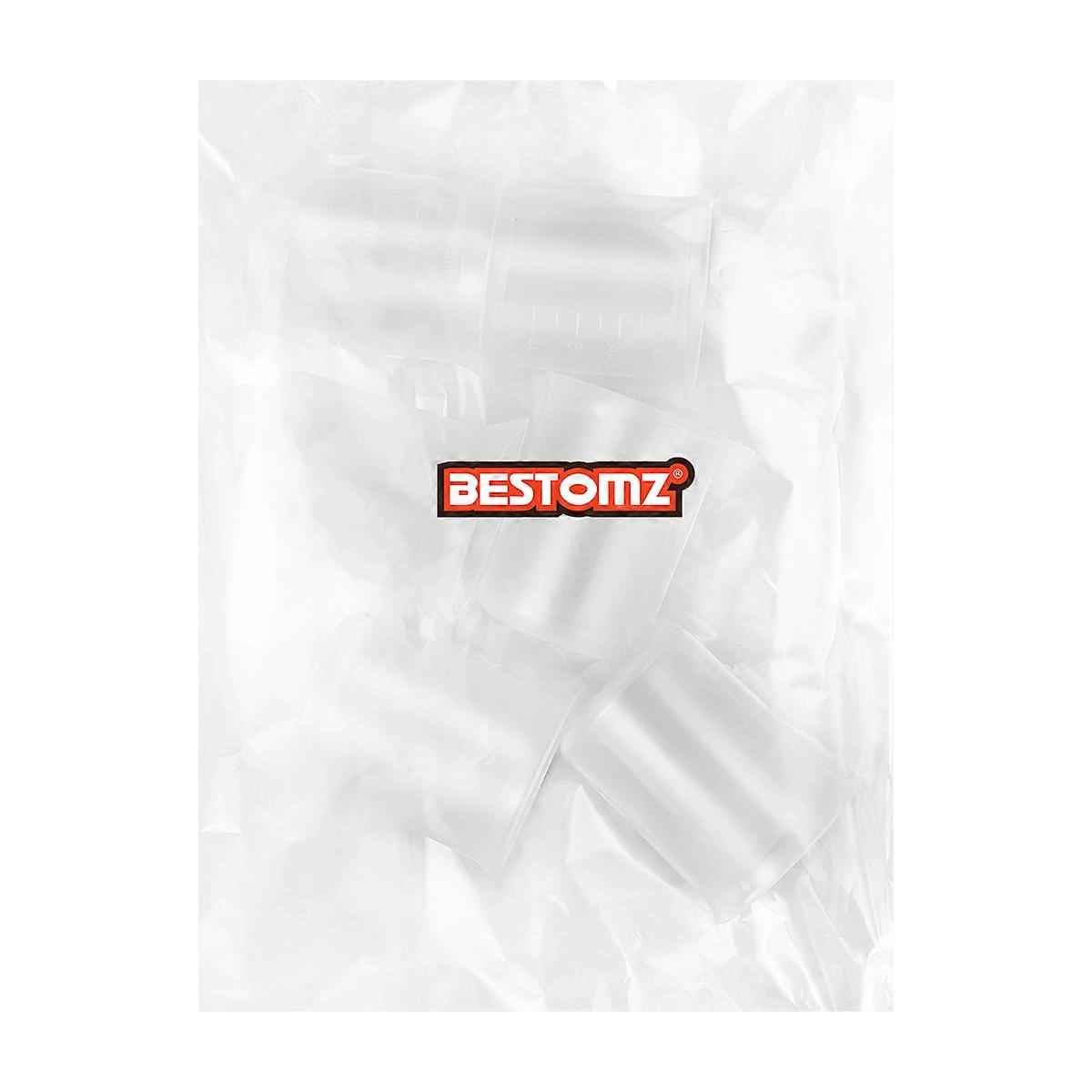 Liquid Container with Graduations Measuring Beaker for Lab Use 3Pcs Set