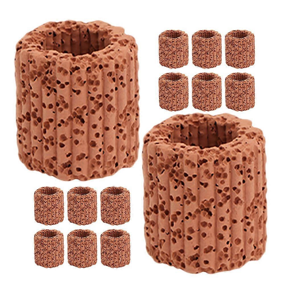 Aquatic Plant Clips Providing Reliable Anchoring with 60Pcs Fixing Rings