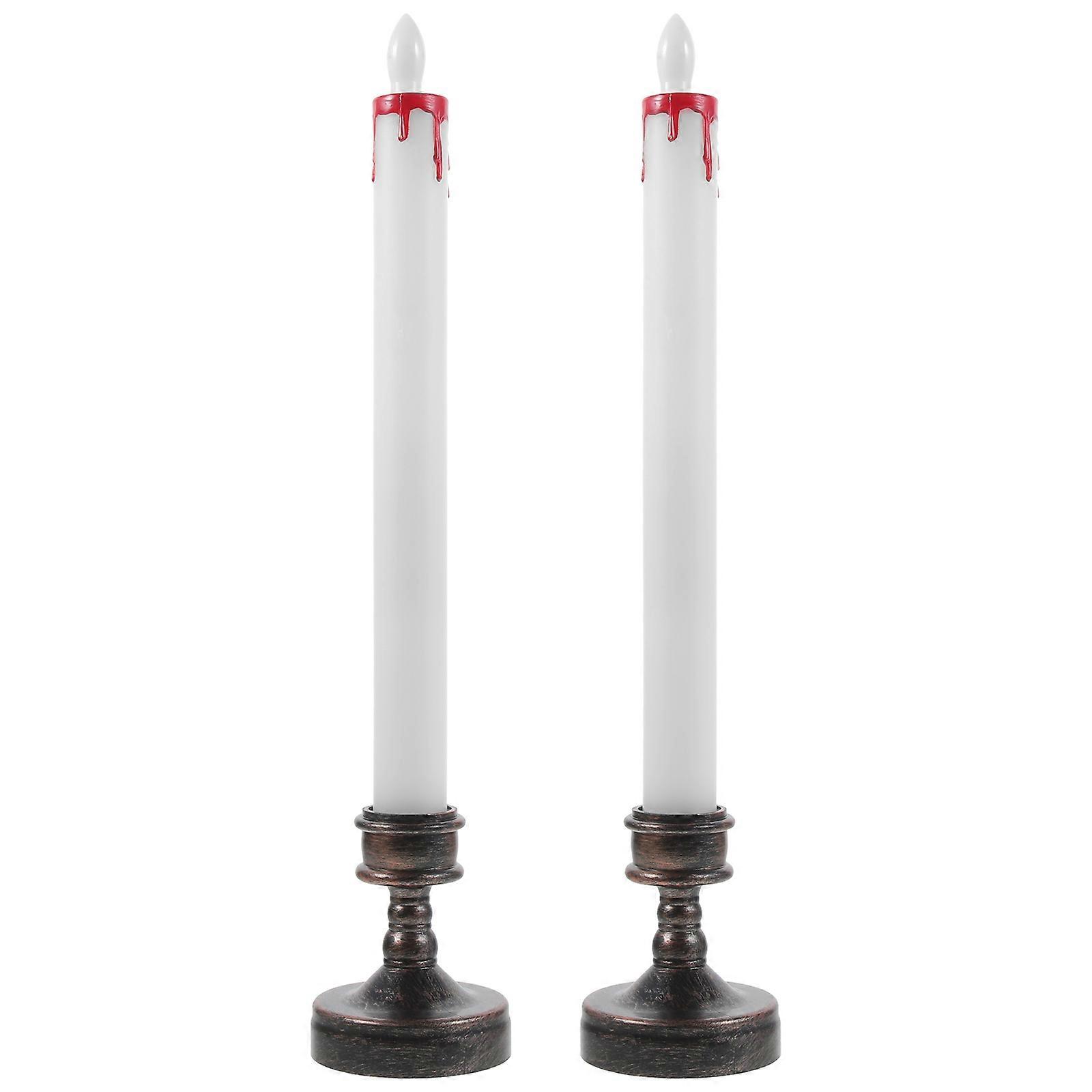 Window Candles Battery Operated Candle Lights for Decoration 4Pcs Flameless