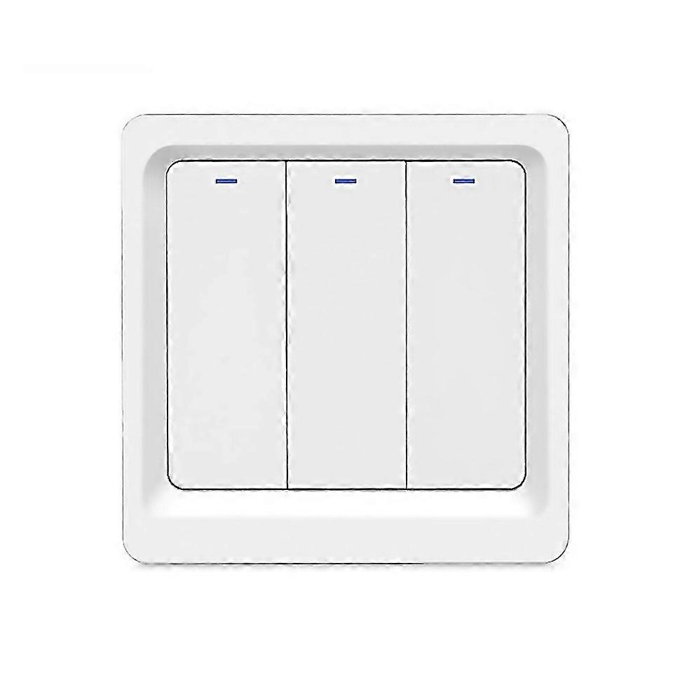 For Tuya Zigbee Smart Singlefire Zerofire Sharing Switch Phone Control Voice Panel Eu Plug Spec 3 Bu