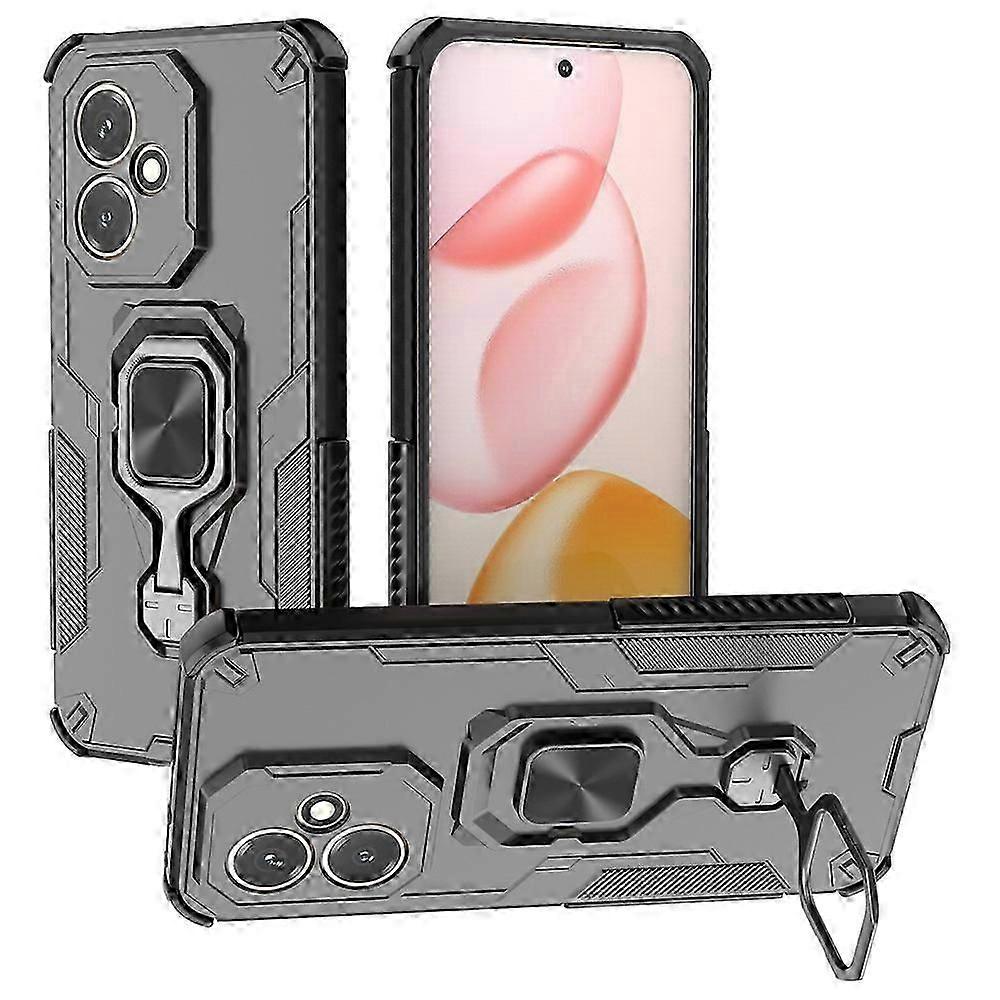 Compatible For Honor 400 5G (Global) Case Rotatable Ring Kickstand PC + TPU Shockproof Phone Cover
