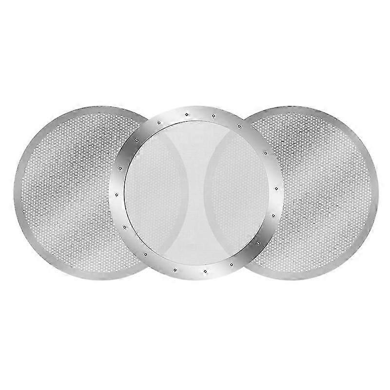 Metal Reusable Coffee Filter Mesh for Coffee Maker Espresso Maker, Silver