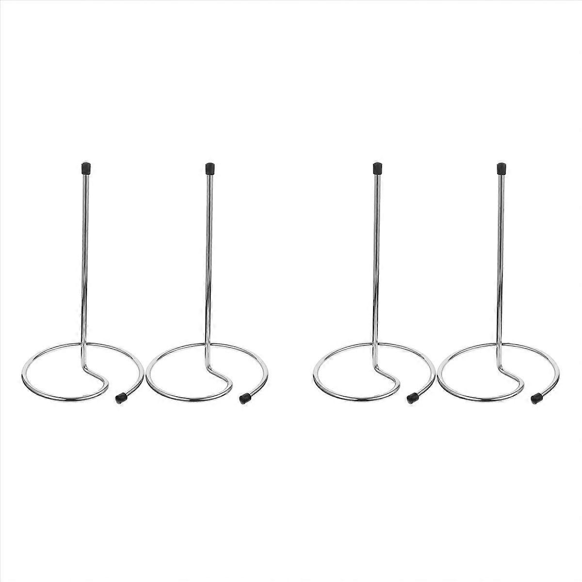 4X Wine Decanter Drying Rack Drink Glass Quick Dry Shelf Bottle Wine Carafe Drain Rack Holder Wine C