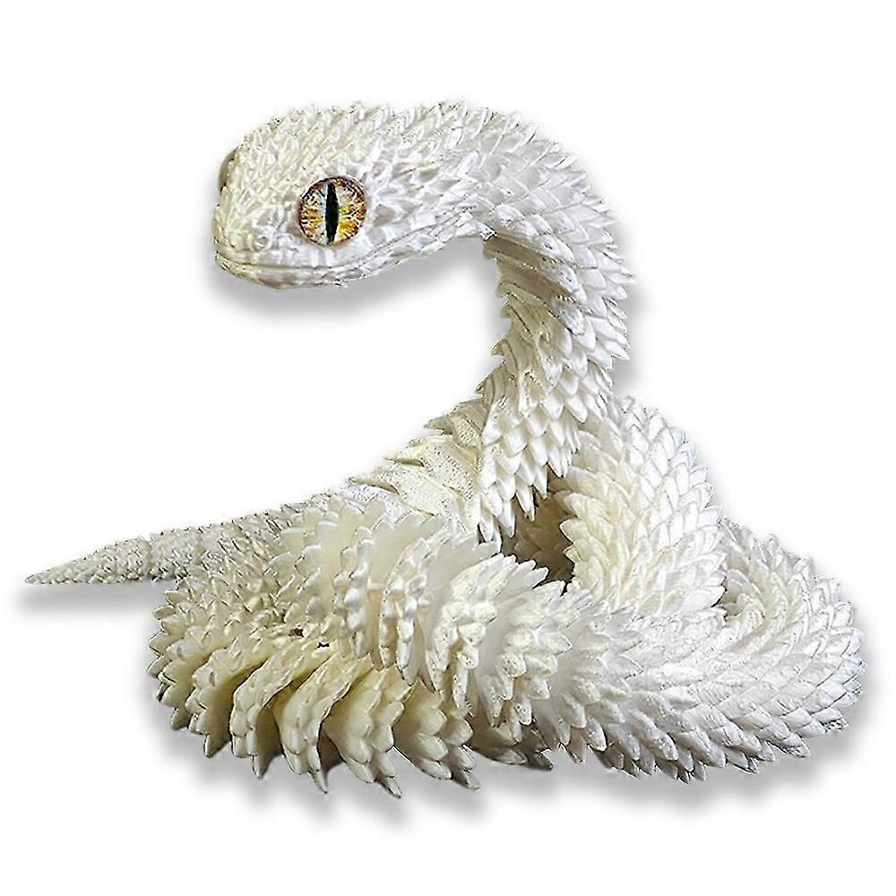3D Printed Scary Snake Flexible Joint Snake Toy Figures 60cm