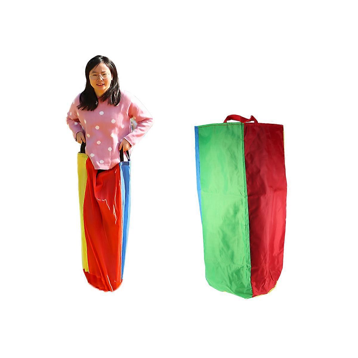 Kids Jumping Bag Sensory Integration Activity With Assorted Color 50x70cm Physical Fitness Improvement 1Pack