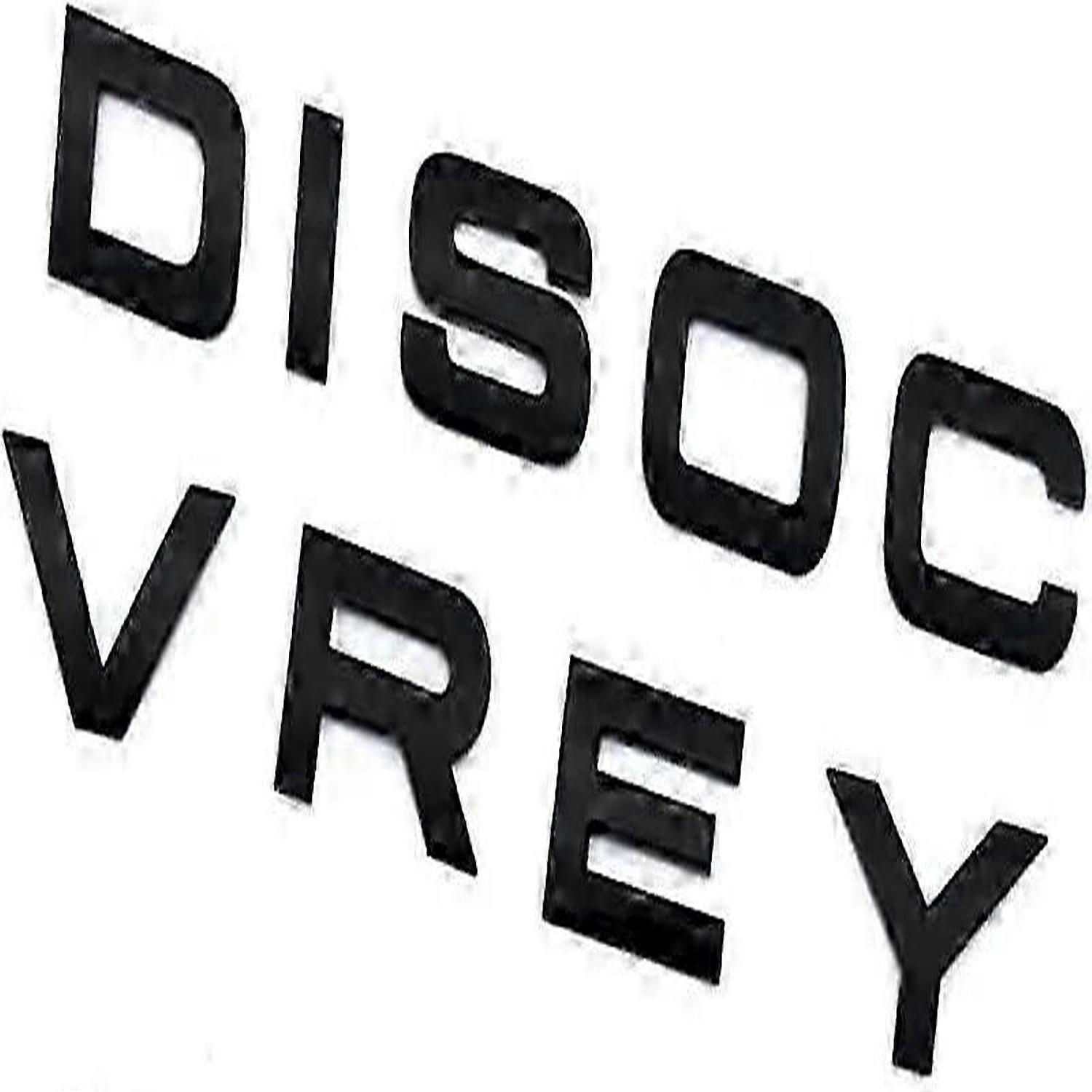 Litery Gloss Black przód i tył do Discovery