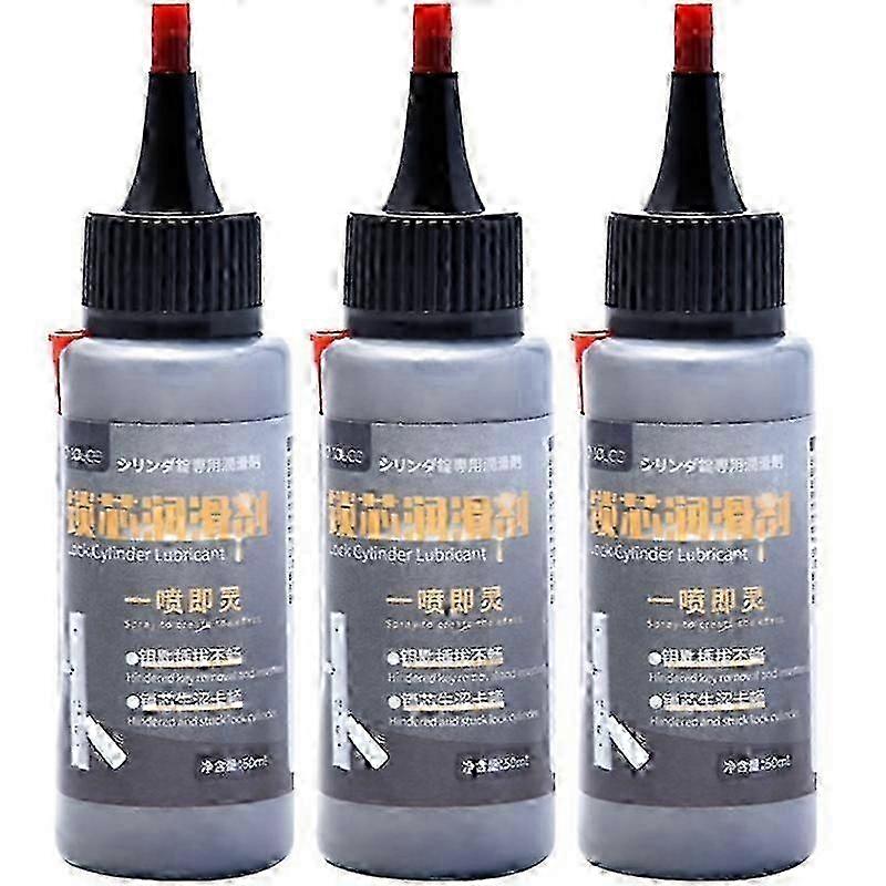 Graphite Lubricant Core Purpose Household Lubricant For Door Core Window Guides Keys  3pcs
