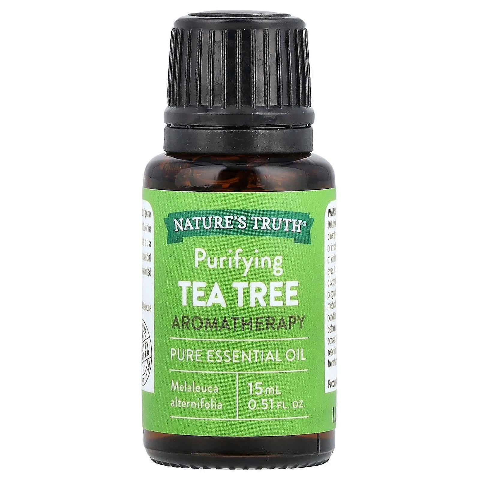 Pure Essential Oil, Purifying Tea Tree, 0.51 fl oz (15 ml)
