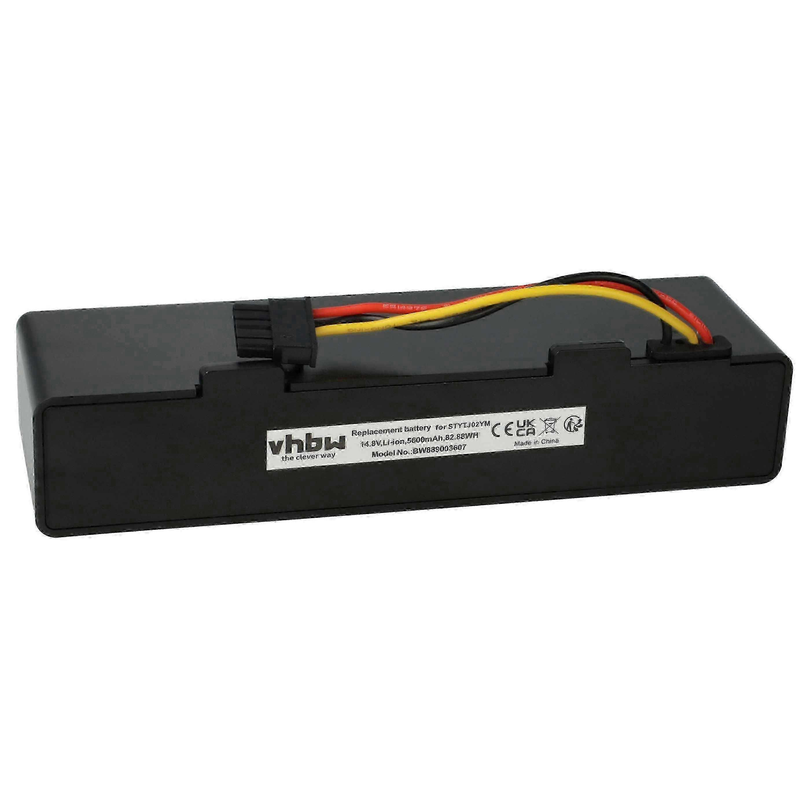 Battery Compatible Viomi V-RVCLM26B V-RVCLMB21B V2 Pro V3 VXVC01-JG Black Vacuum Robot with 5600mAh 144V Li-Ion Capacity