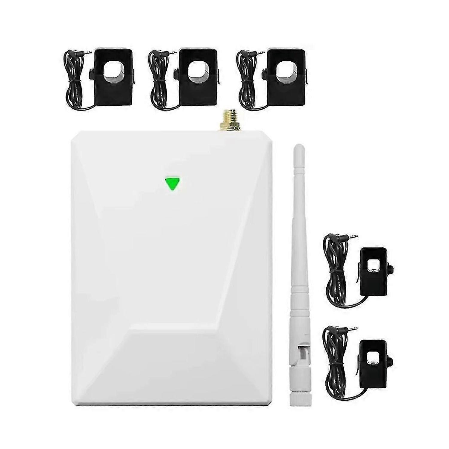 Tuya WiFi Multi-Circuit 5 Channels Bi-Directional Power Energy KWh Meter Monitor AC90-480V with 5PCS