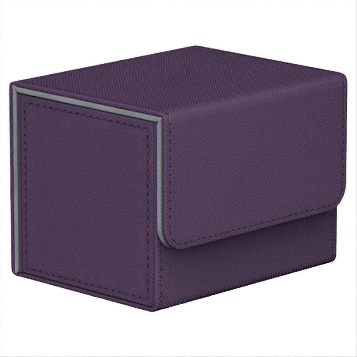 100+ Trading Card Deck Box Game Card Case Protector Purpler