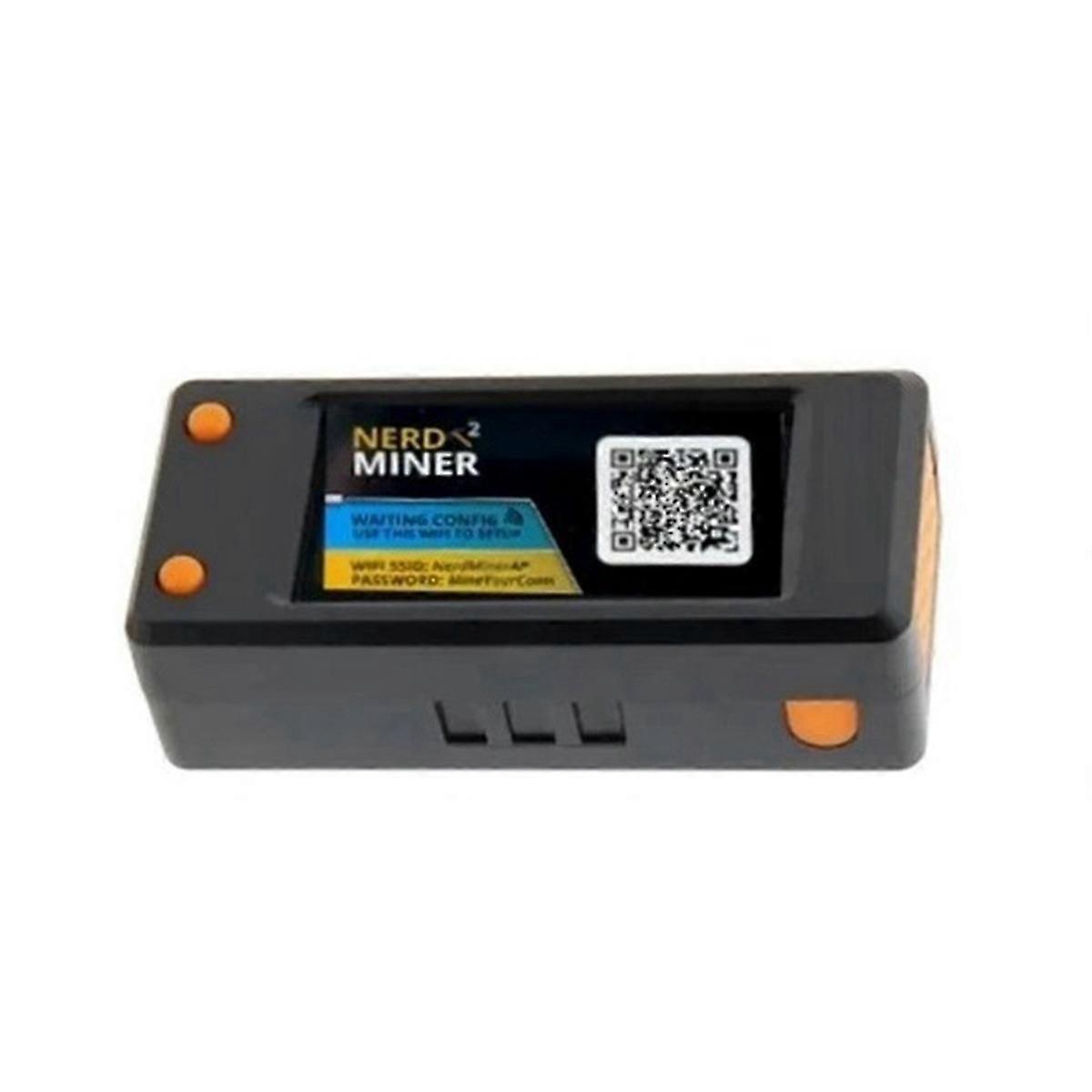 Bitcoin Nerd Miner V2.0 T-Display-S3 BTC Crypto Solo Lotteri Nerdminer Miner LCD-skärm 78KH/S med