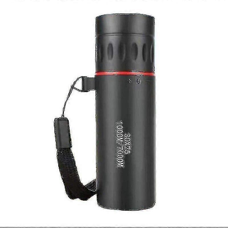 HD単眼望遠鏡、アダプター付き、30x25フォーカシング望遠鏡