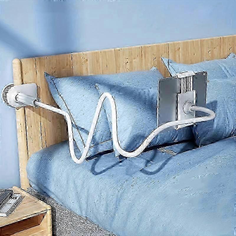 360 Rotating Tablet Phone Holder Spiral Base Lazy Stand Mobile Phone Tablet Bedside Stand Bed Lazy Stand-YvanBlack SZRH