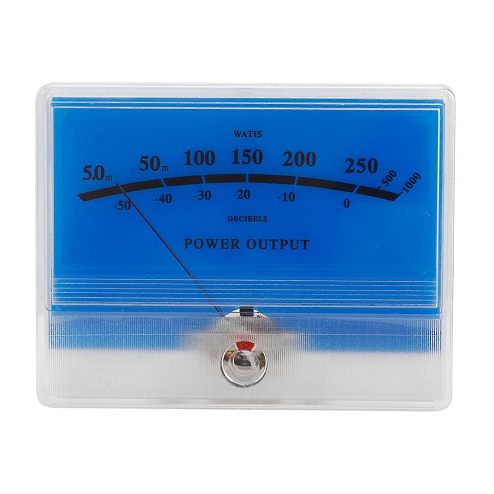 ABS Backlit VU Meter Driver Board for Easy DIY Audio Projects, Adjustable and Widely Compatible