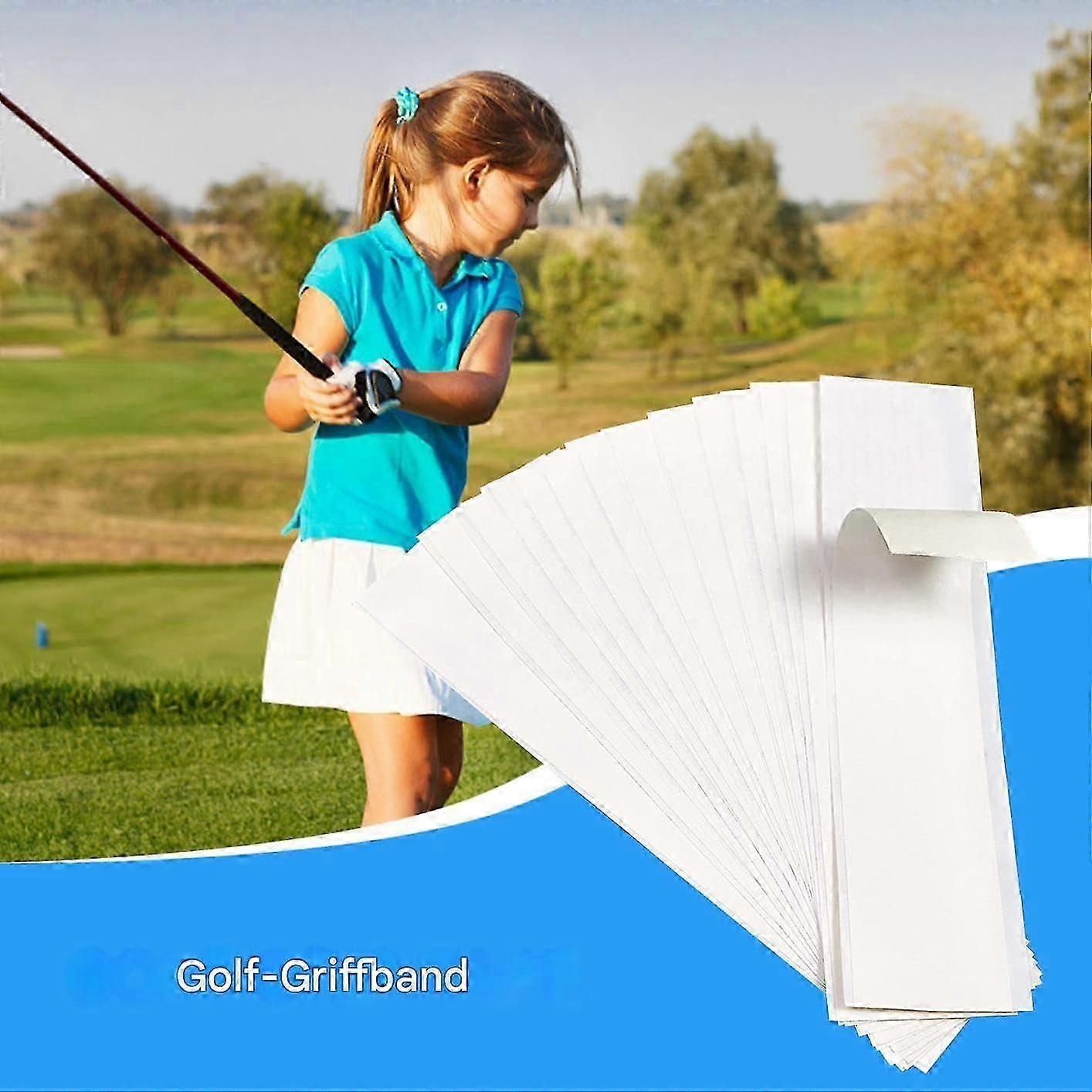 Golf Grip Kit with 15 Solvent Activated Adhesive Strips, Club Reconstruction Tape, Professional Grip Tape for Improved Control