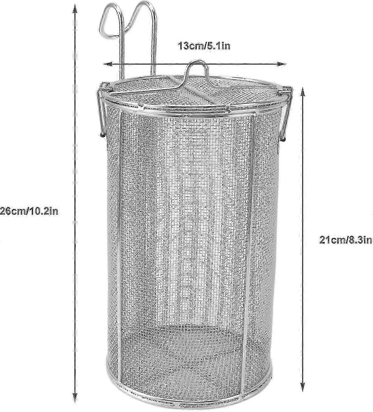 Tamis d’assaisonnement en acier inoxydable avec poignée extensible