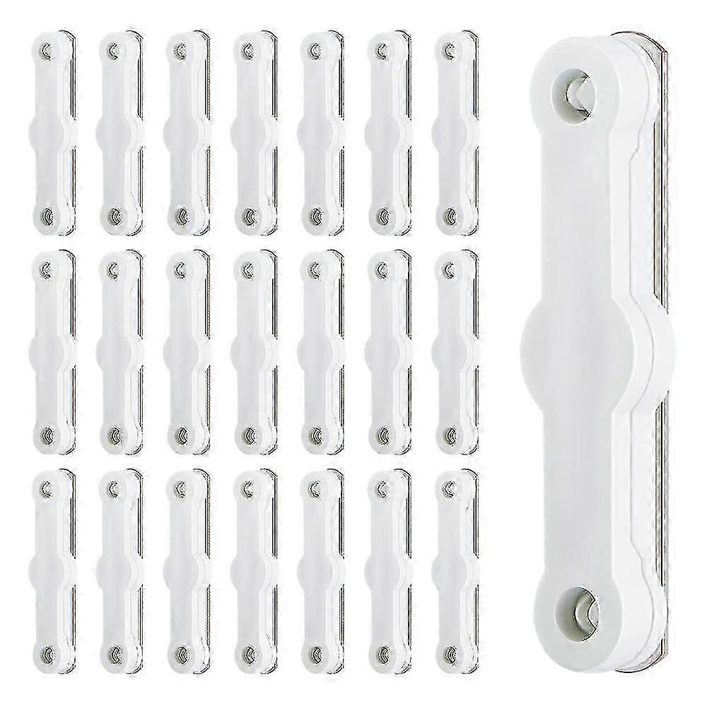 Screen door magnets - 22 self-adhesive strips for fly screen maintenance