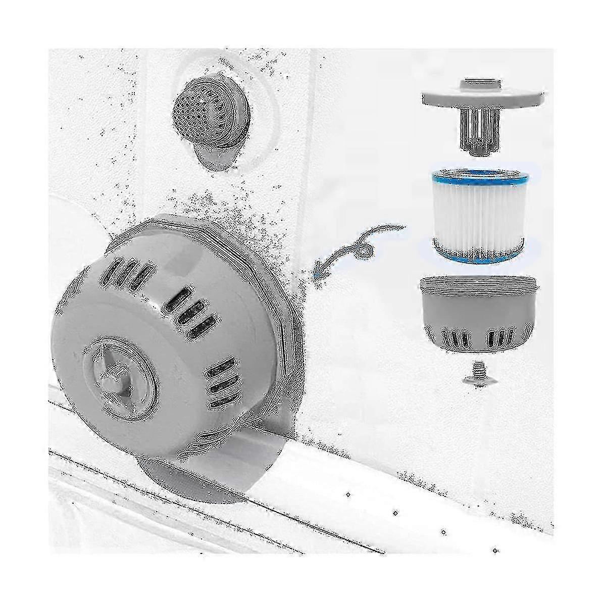 Hot Tub Spa Pool Filter Housing Accessory for Lay Z V1 S1 Models