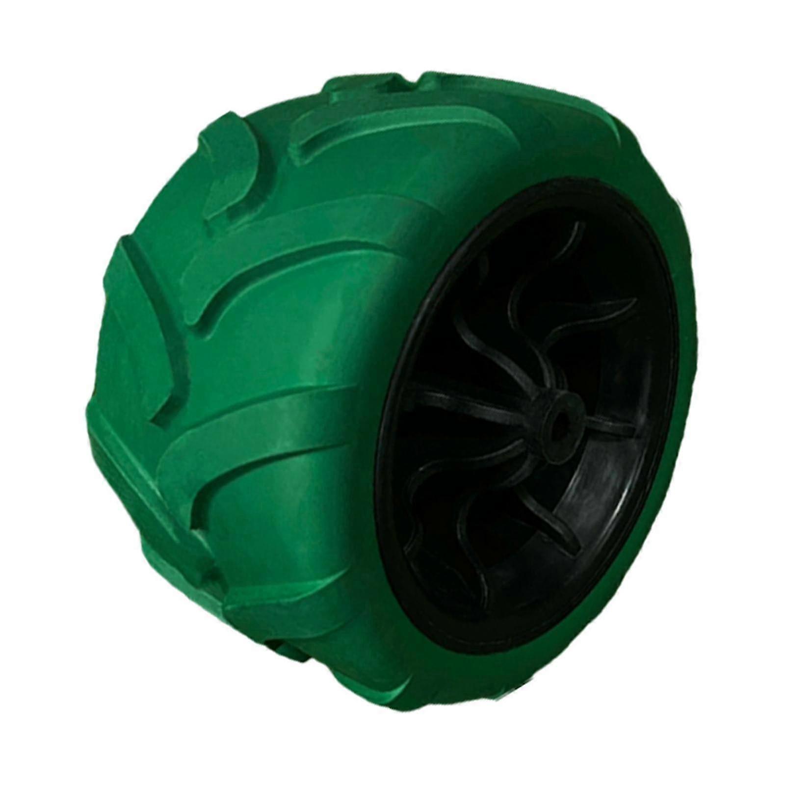 Solid Wheel For Beach Cart Trolley Pu Wheel Easy Installation Portable