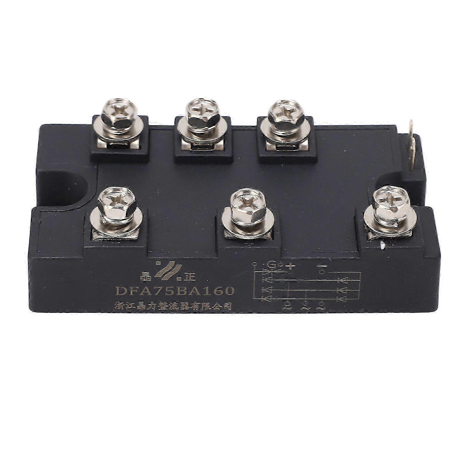 Inverter Rectifier Bridge Controllable Module Corrosion High Cold Temperature Resistant PC DFA75BA160