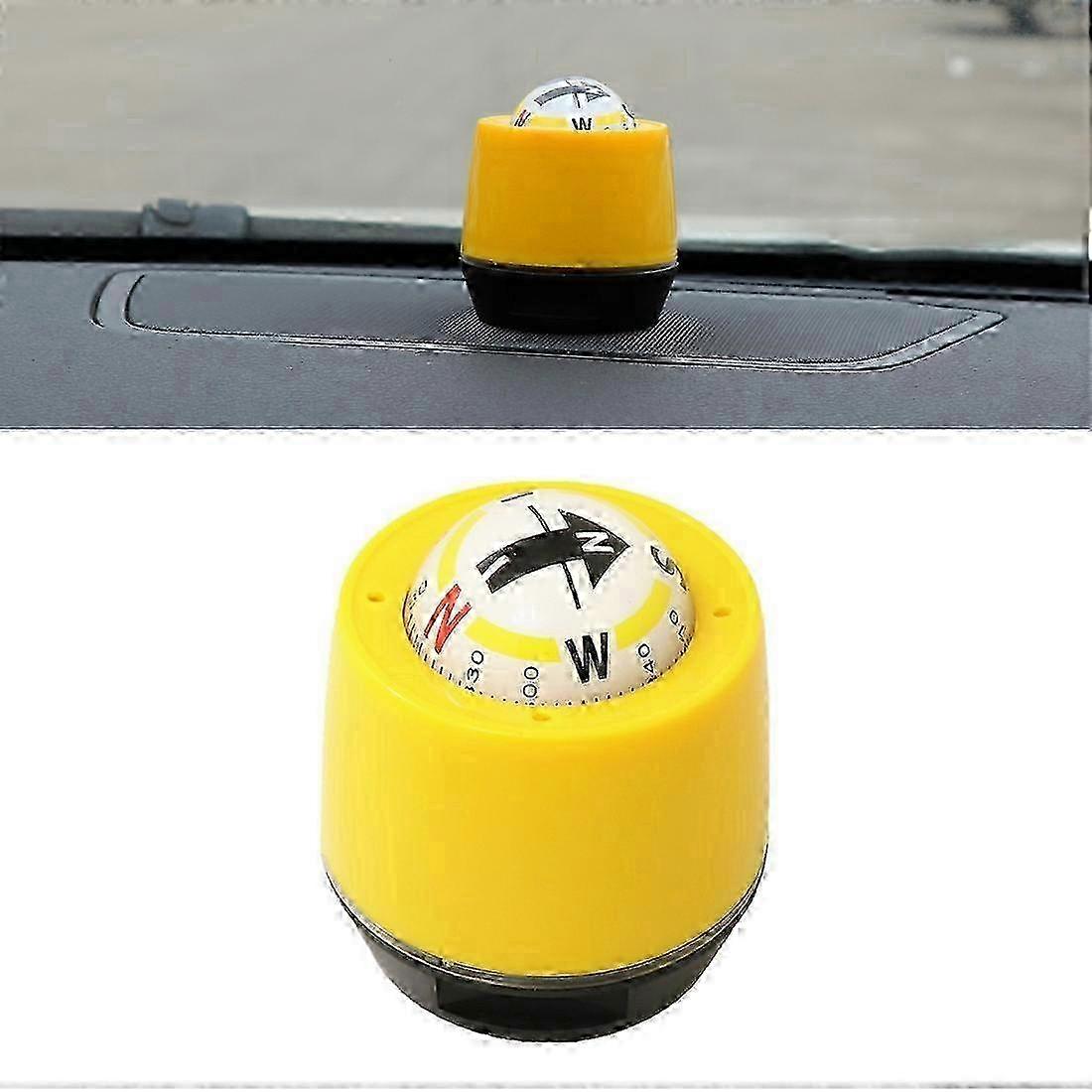 LC38A Car Portable Guidance Compass, Random Color Delivery