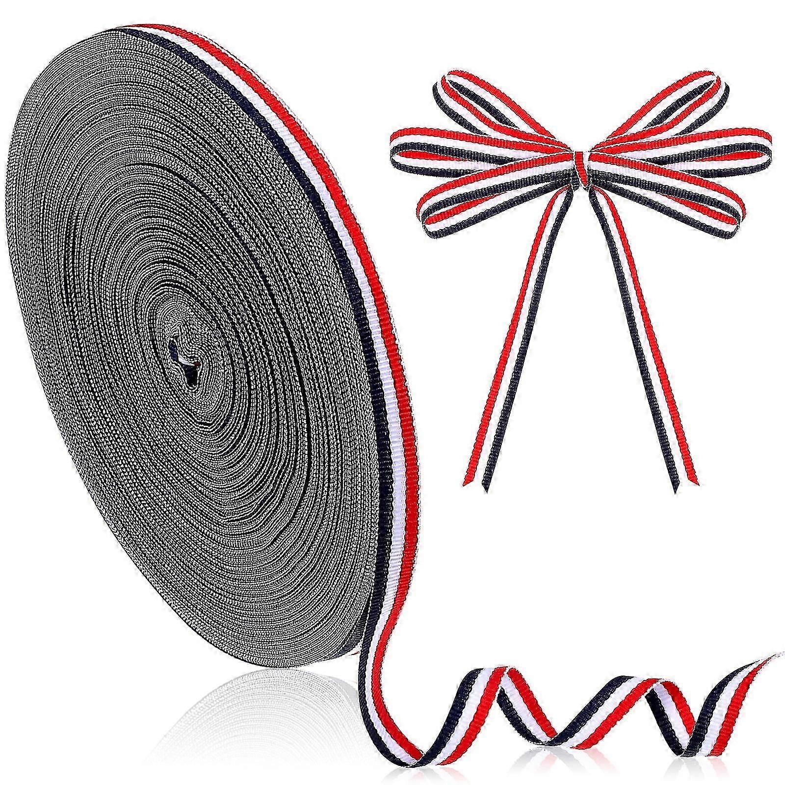 Green Ribbon Polyester Stripes Ribbon Cuttable Ribbon Christmas Ribbon Fabric Ribbon Bulk Ribbon Polyester Ribbon