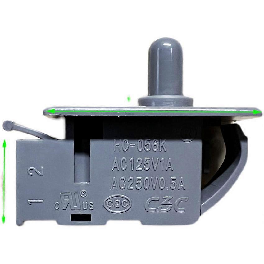 Single/Double-Door Refrigerator Door Light Control Switch HC-056K for Midea (Short Model)
