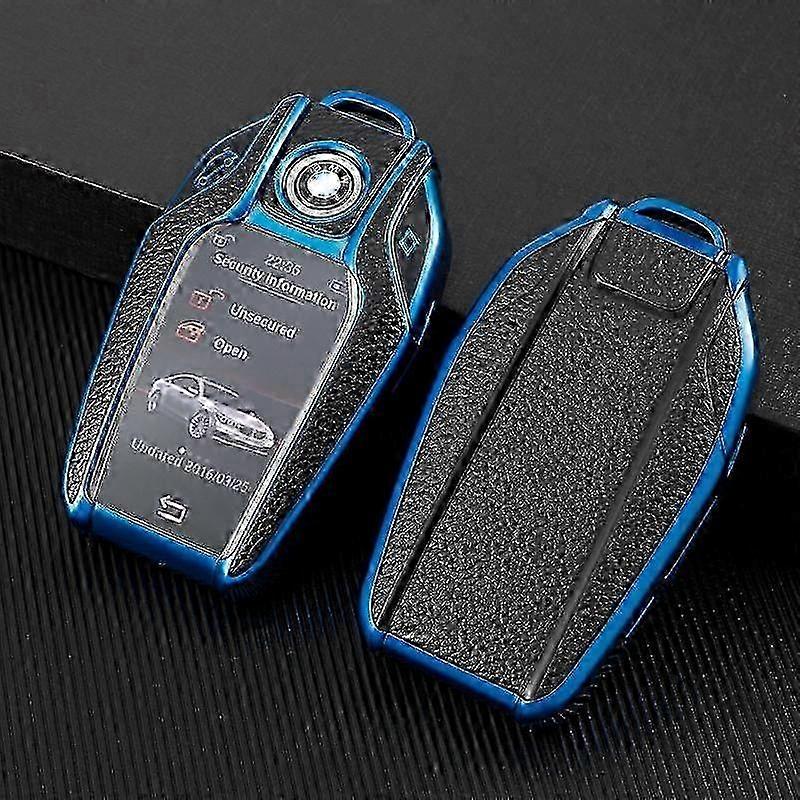 TPU Leather LED Display Car Key Case Cover For BMW 5 7 Series G12 G11 G30 G32 G31 i8 I12 I15 G01 X3 G02 X4 G05 X5 G07 X7 Car Bag Shell z