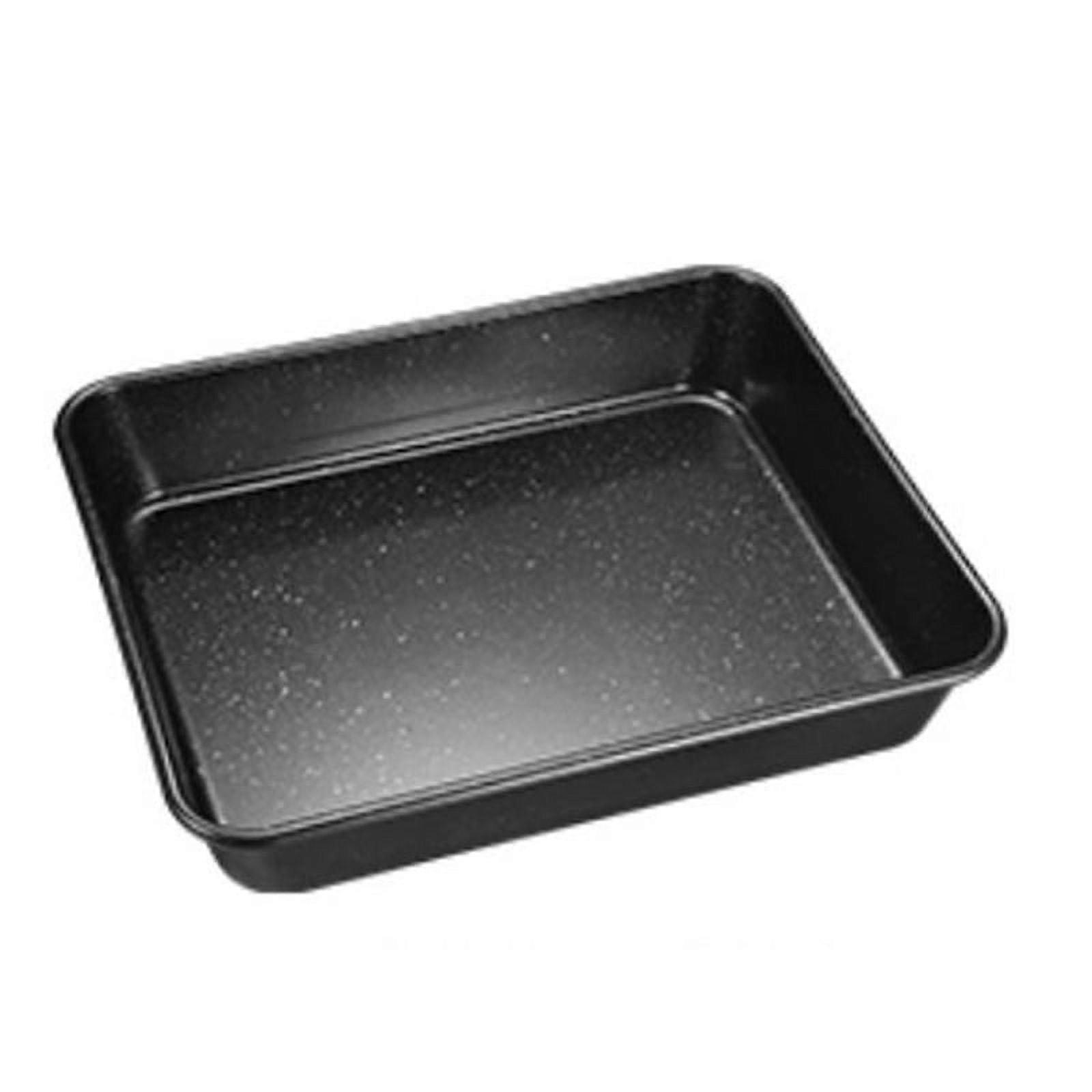 1Pc Retangular Pizza PotTamagoyaki Egg Pan, Stone, Anti-Scalding Handle for Glass 13Inches