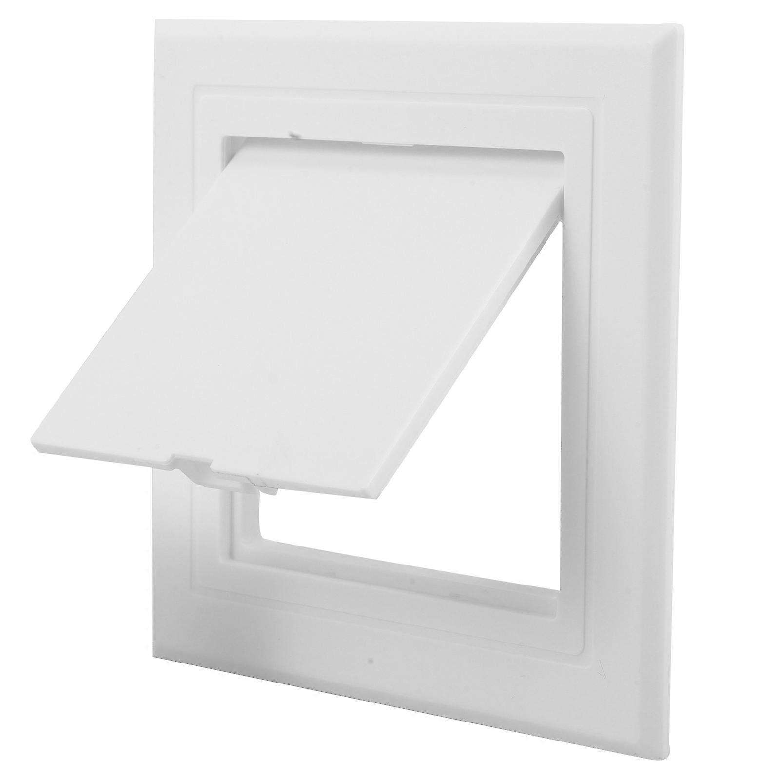 Access Door Plastic Access Panel Door for Indoor Use White Abs Material for Concealed Pipe Solution 1Pcs