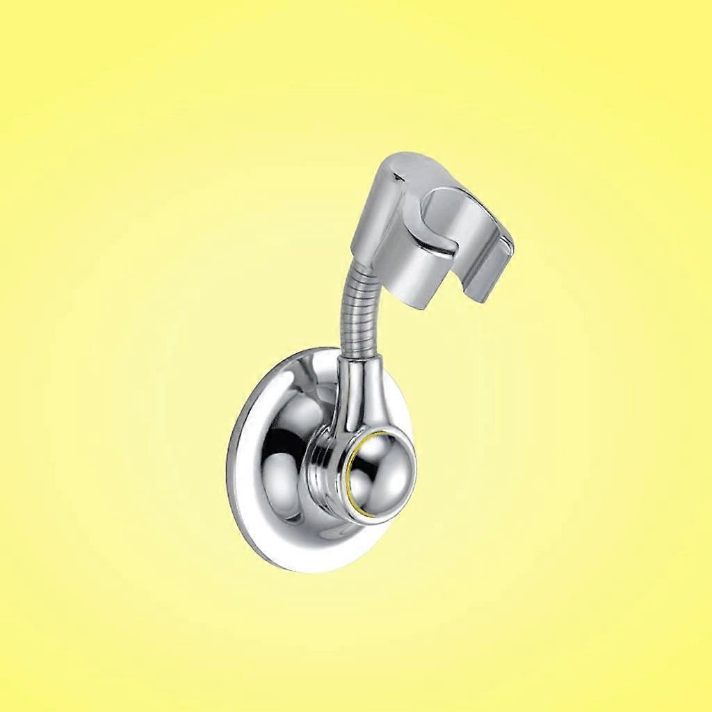 Shower Head Holder with Strong Suction, Drill Adjustable Wall Mounted Bathroom Bracket