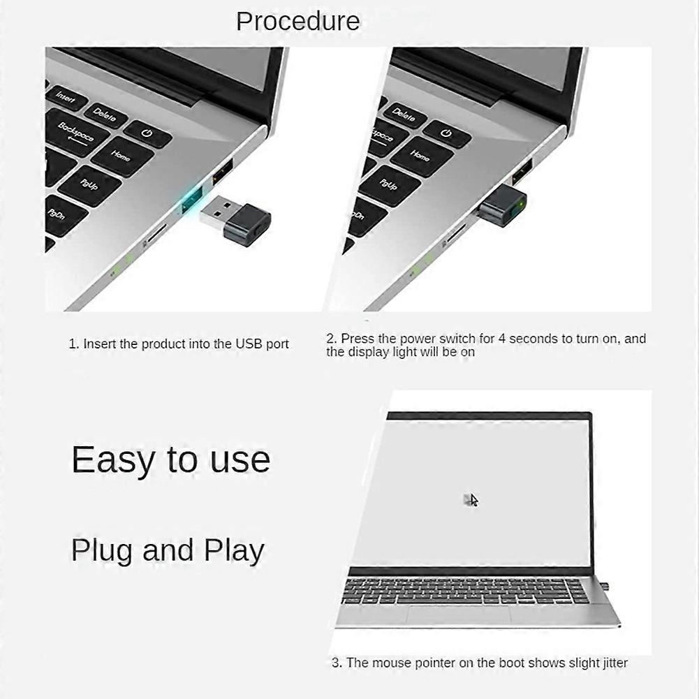 1PCS USB Mouse Mover USB Mouse Jiggler Virtual Mouse Prevent Entering Sleep Move Cursor Prevent Computer Lock Screen