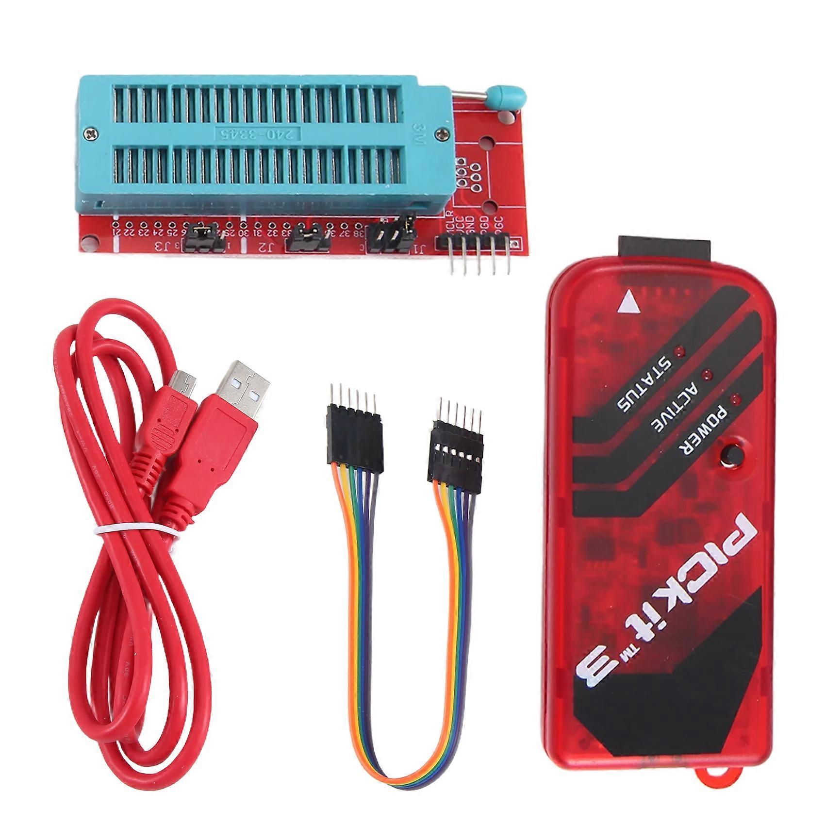 PICKIT3 Programmer Universal PIC ICD2 PICKit 2 PICKIT 3 Programming Adapter Seat