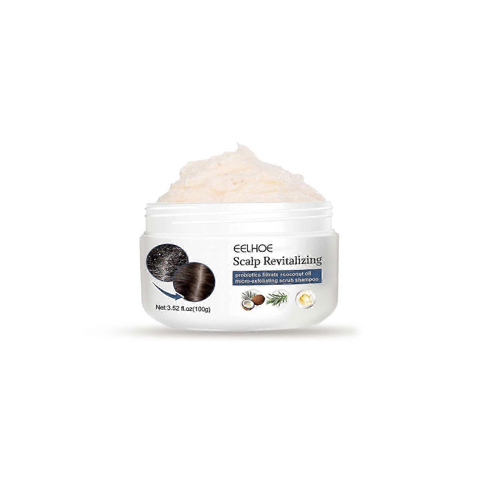 Scalp Exfoliating Scrub Moisturizes Dry Hair And Scalp Cleansing Treatment Refreshing Scrub