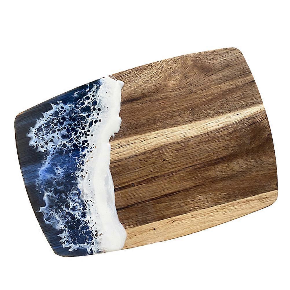 Wooden Resin Cutting Board for Home Use Sturdy and Multi Color 11.8 x 7.87 Inches