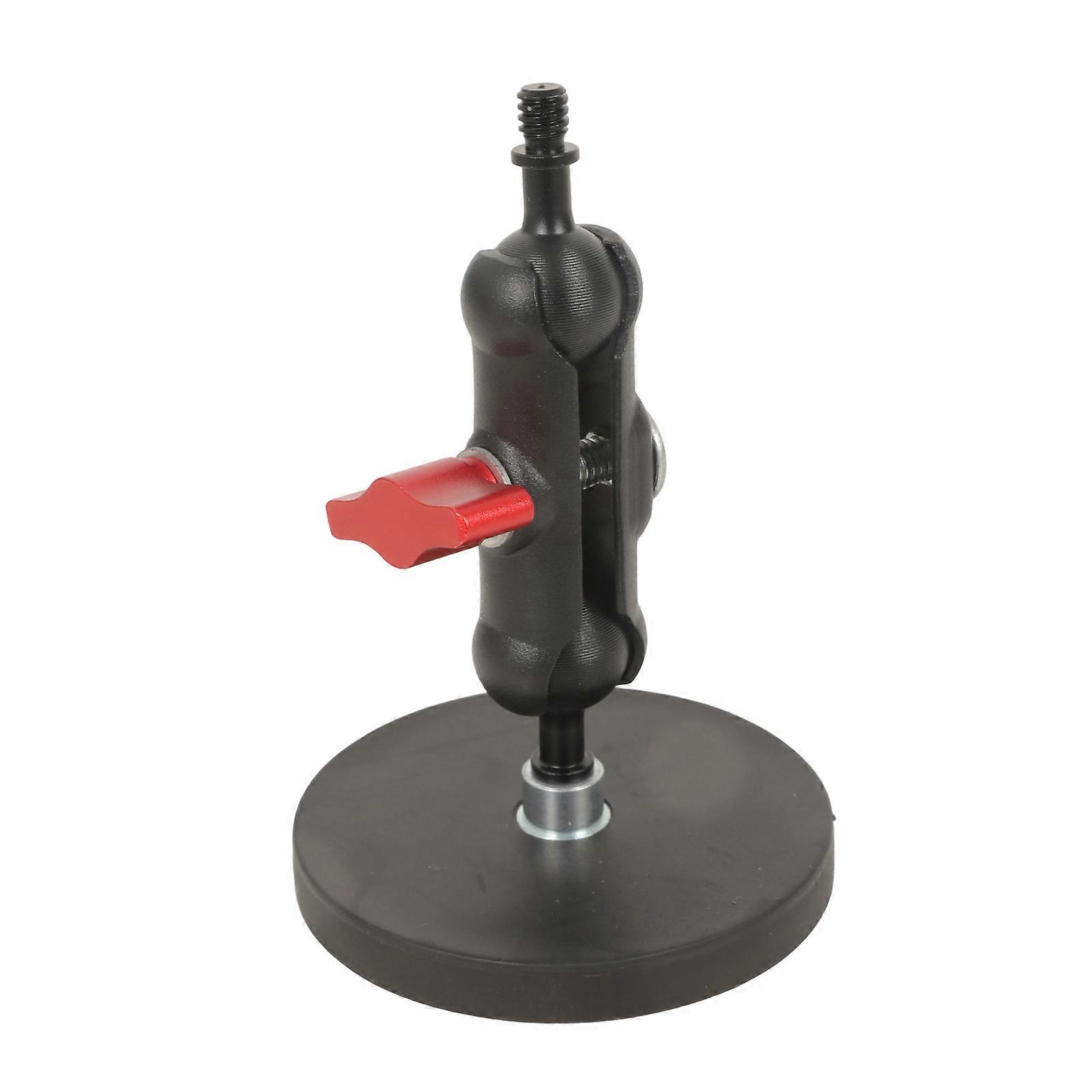 Magnetic Attachment Set Featuring 66mm Base Plate and Aluminum Alloy Pea Clamp for Camera Light Mounting Application Multicolor