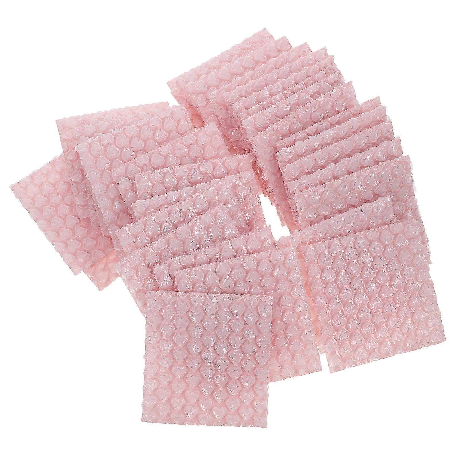 Protective Pink Bubble Heart Shaped Mailers for Packaging 50Pcs Bubble Pouches