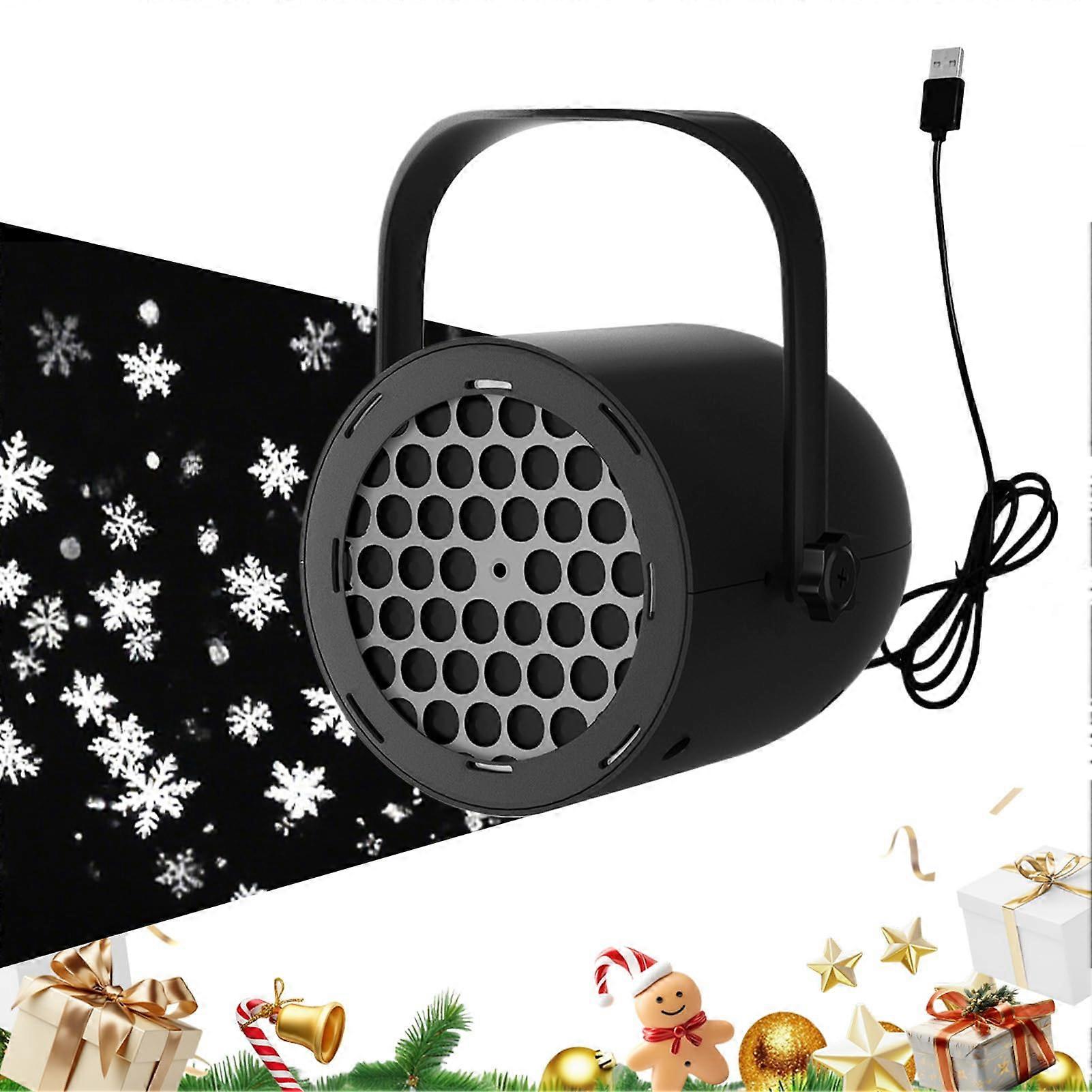 Christmas Light Projector with Dynamic Snowflake Effect, IP65 Waterproof Outdoor Christmas Decorations