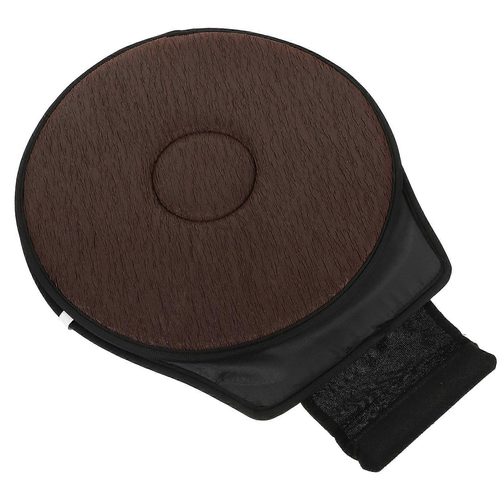 Swivel Seat Cushion with 360° Rotation for Cars and Office Chairs, NonSlip Base for Elderly